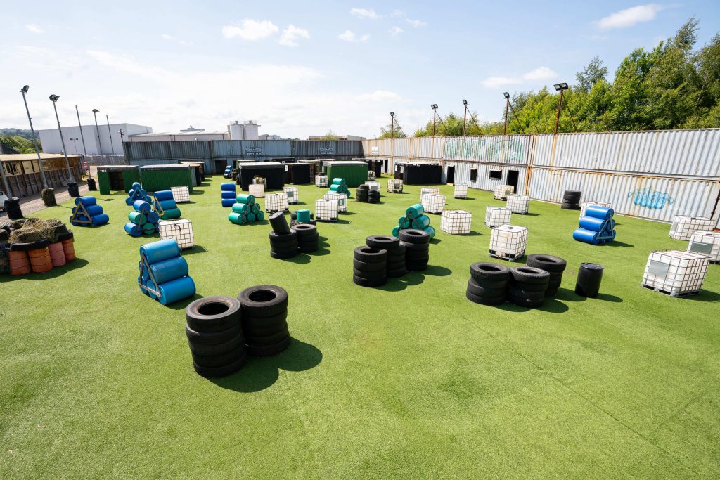 Outdoor laser tag in glasgow